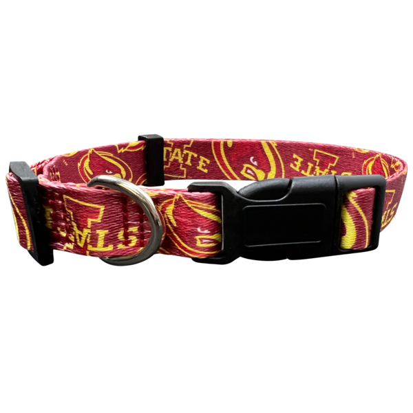 Little Earth Cardinal and Gold I-State Pet Collar
